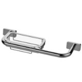 Chic 14 grab bar with wire soap basket - Sanitary accessories