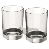 Chic 22 Double glass holder - Sanitary accessories