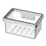 Chic 22 Shower basket with plastic caddy 15.1 x 10.6 x 7.4 cm - Sanitary accessories