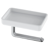 LIV toilet paper holder and storage dish - Sanitary accessories