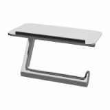 Nia toilet paper holder with shelf - Sanitary accessories