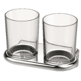 Nia Doppelglashalter - Sanitary accessories