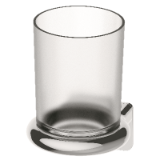 Nia Adesio Glass holder - Sanitary accessories